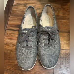 Keds Dream Foam silver sparkle shoes size 10